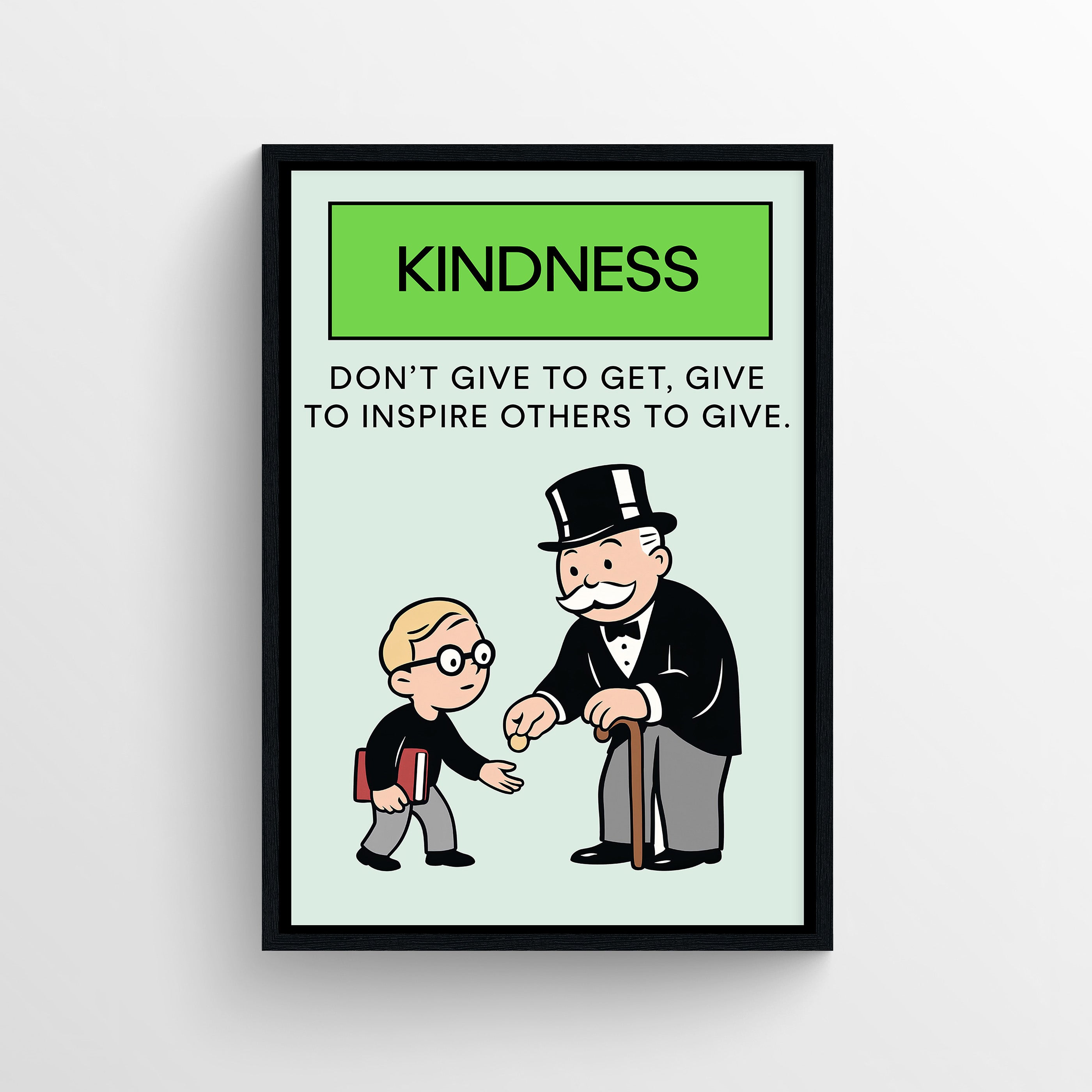 Kindness Monopoly Poster