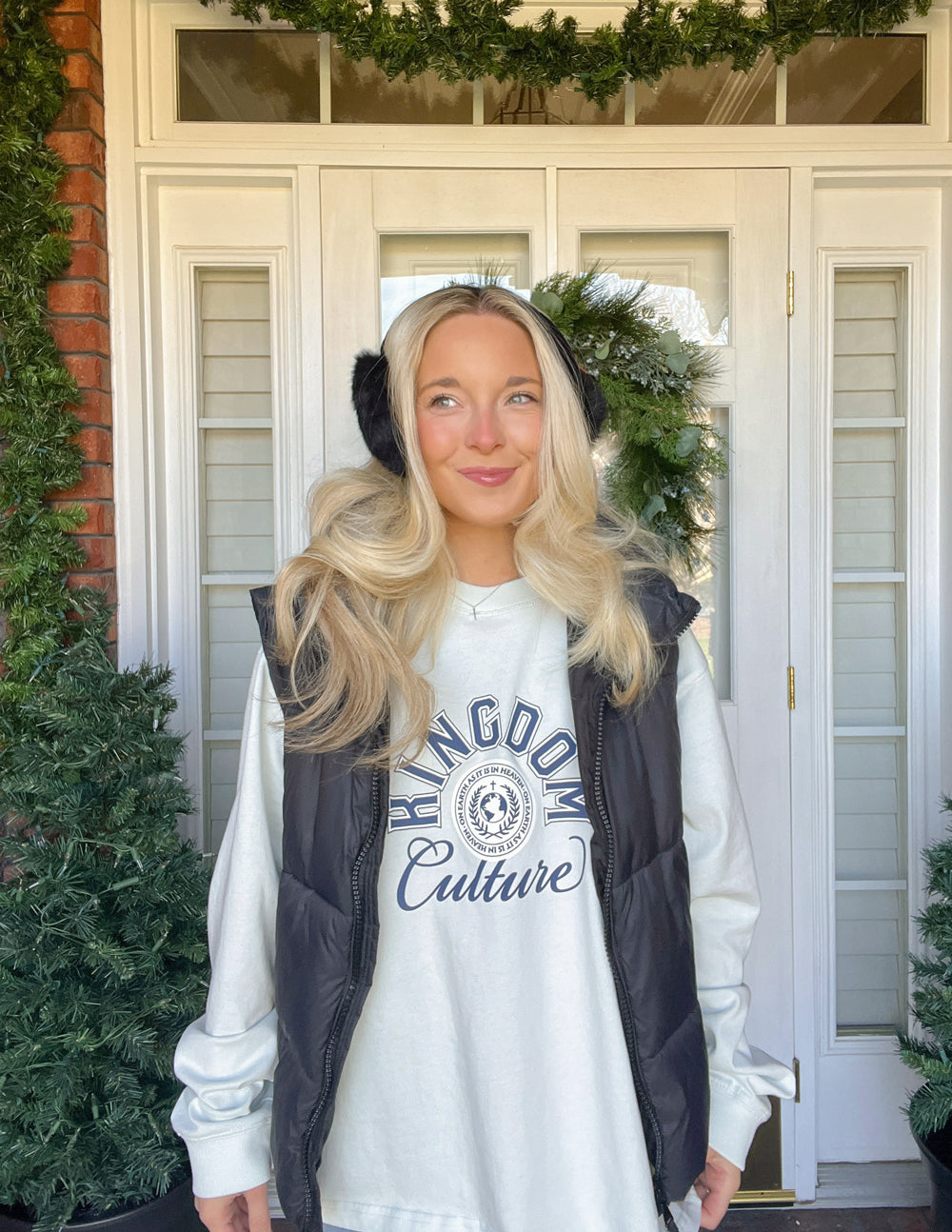 Kingdom Culture Long Sleeve Heavyweight Cotton Tee
