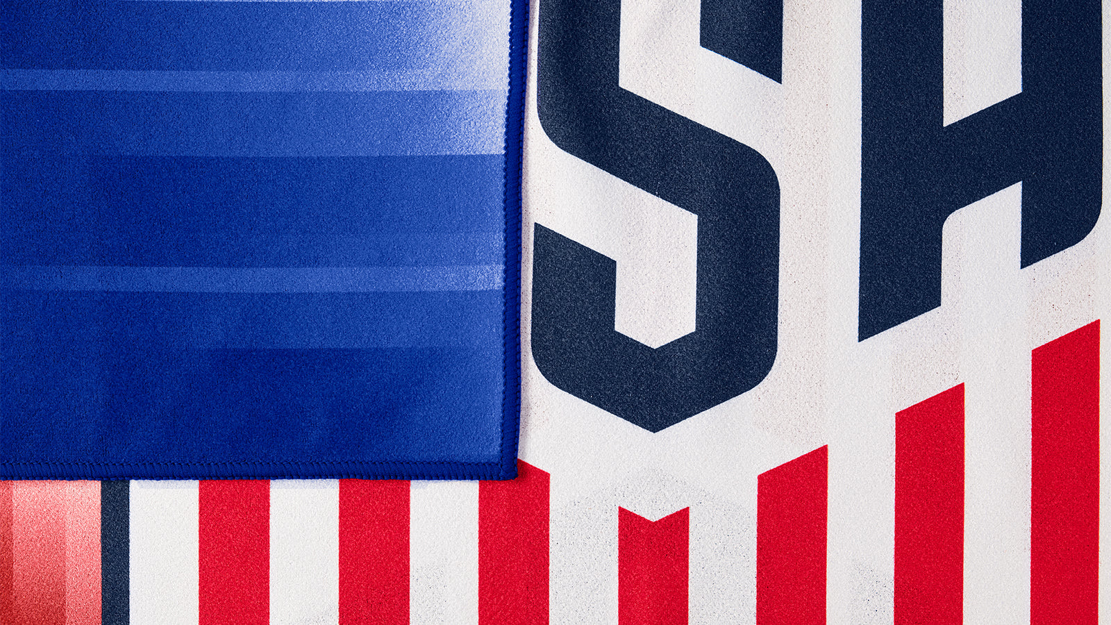 U.S. Soccer 2024 Adventure Microfiber Towel - Red, White, Blue - Image 3