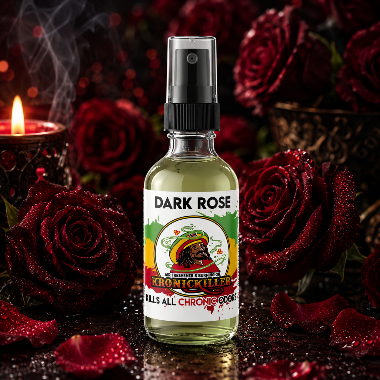 Kronickiller Dark Rose Air Freshener & Burning Oil