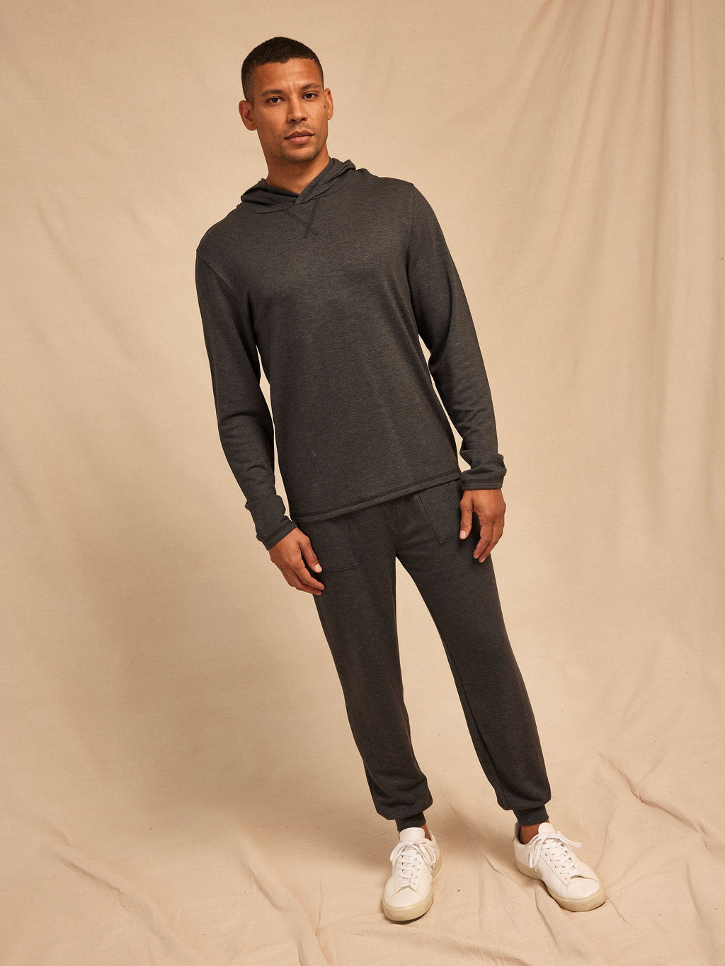 Men's Core Feather Fleece Hoodie - Lightweight Everyday Pullover
