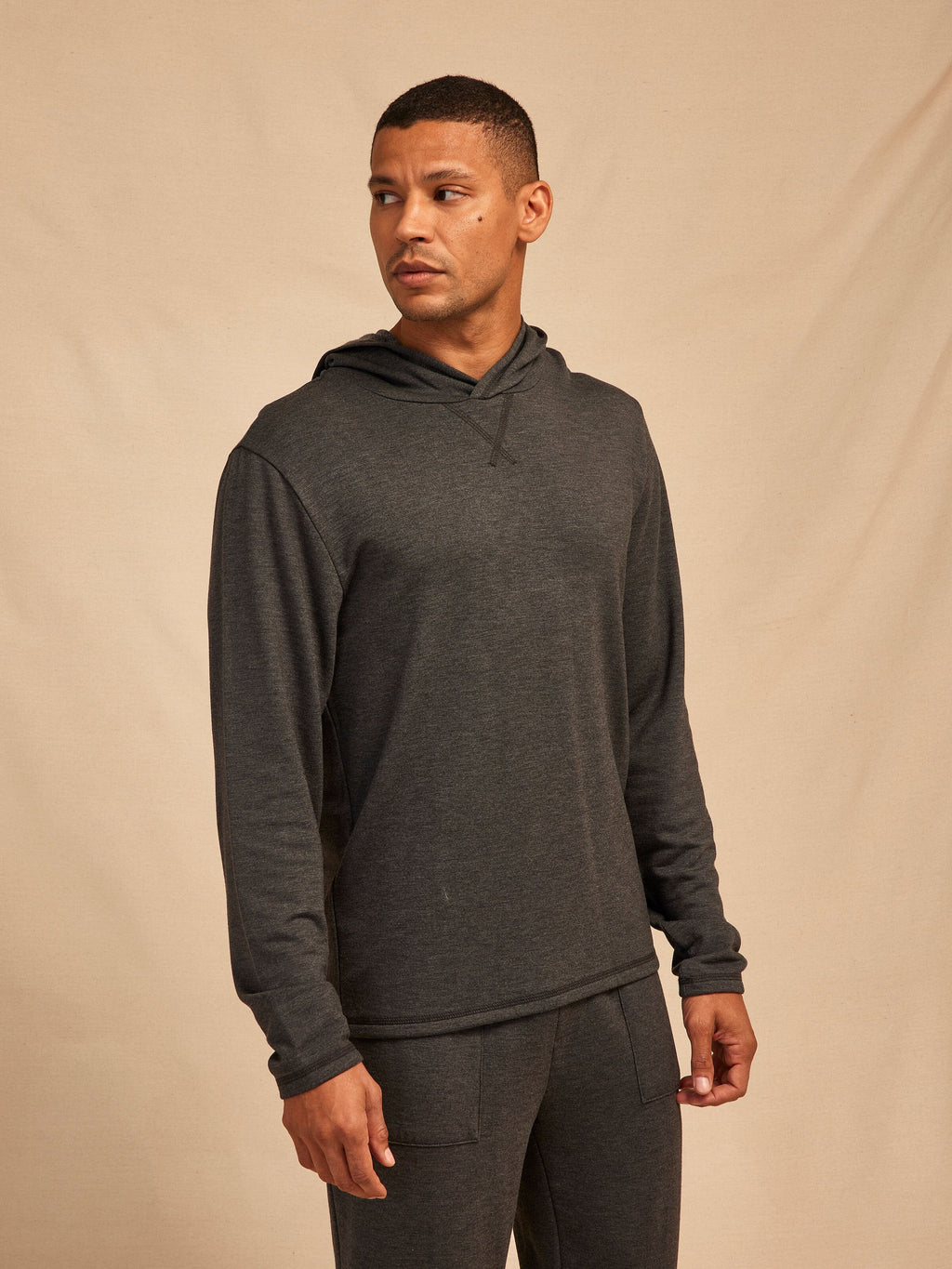 Men's Core Feather Fleece Hoodie - Lightweight Everyday Pullover