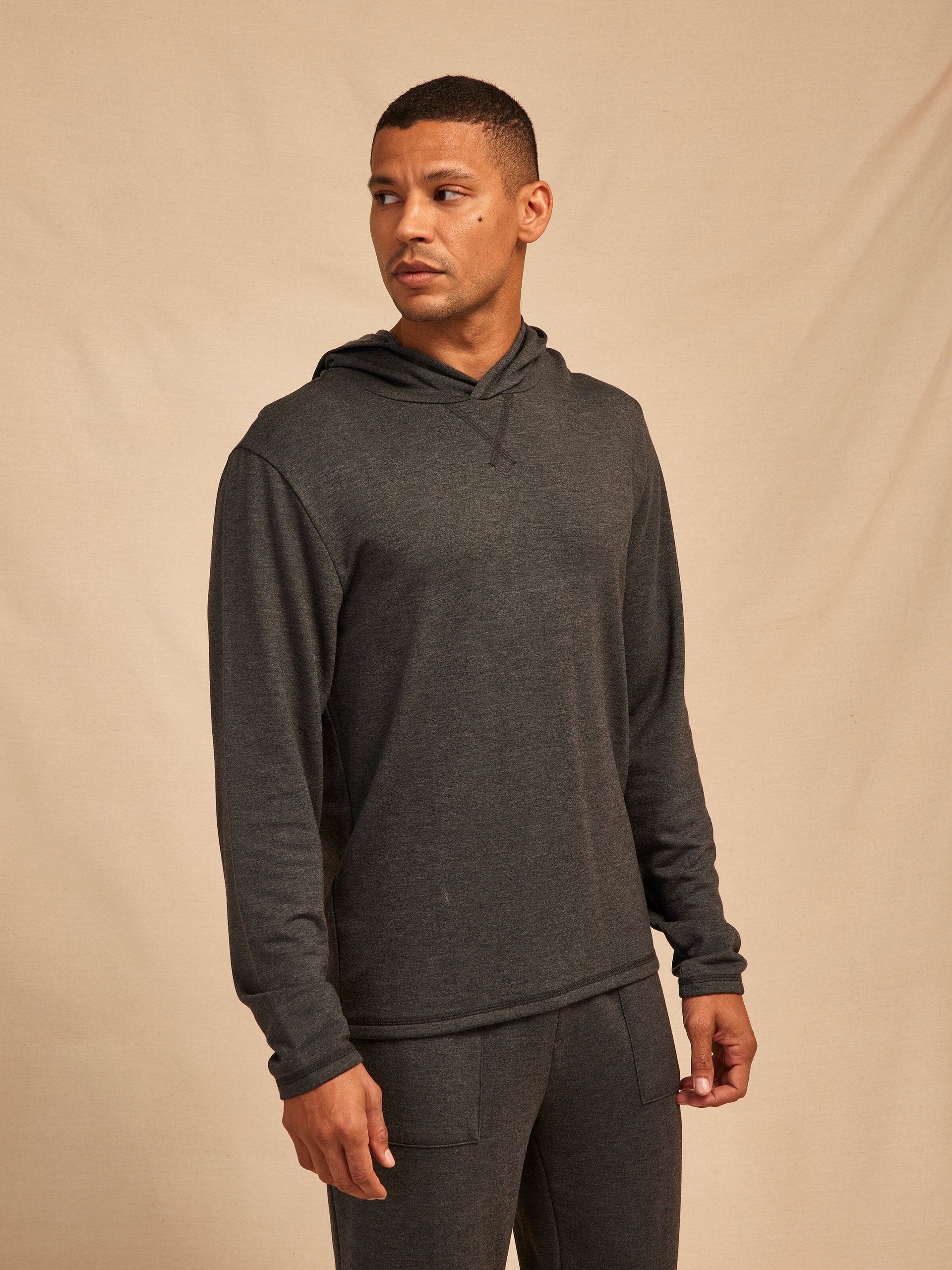 Men's Core Feather Fleece Hoodie - Lightweight Everyday Pullover