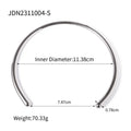 Glossy Collar Neck Ring Necklace