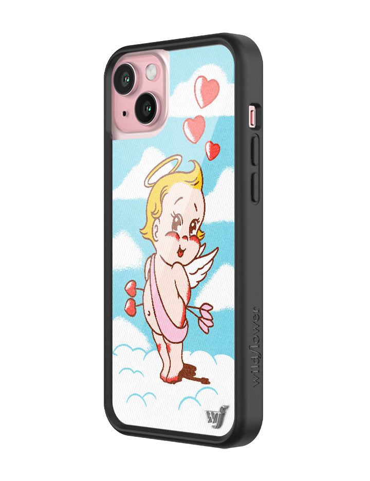 Lil Angel Protective iPhone Case with Cute Cloud Art - Image 4