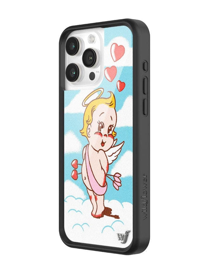 Lil Angel Protective iPhone Case with Cute Cloud Art - Image 2