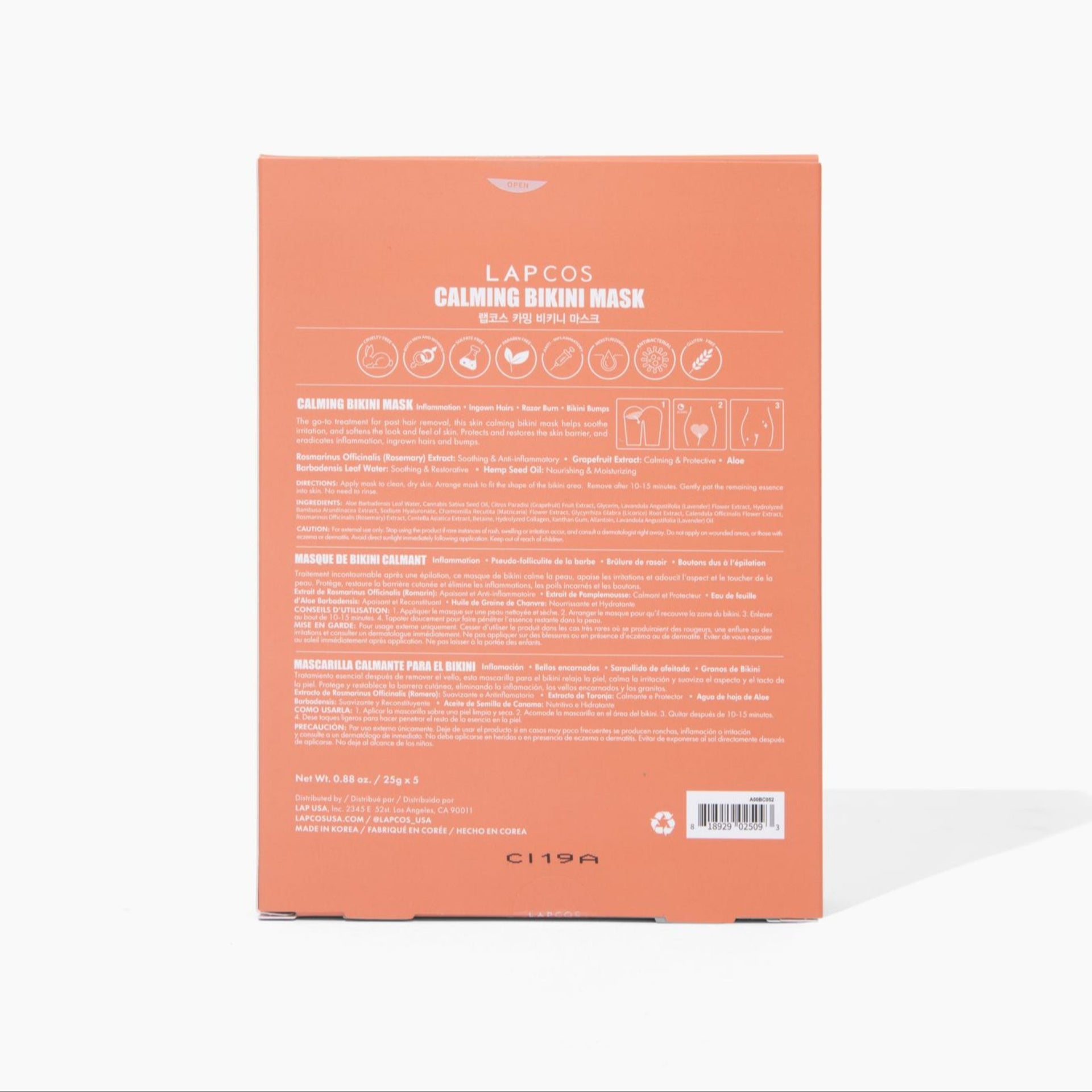 Calming Bikini Mask Skin Care