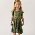 Kolton Bamboo Ruffle Spin Dress