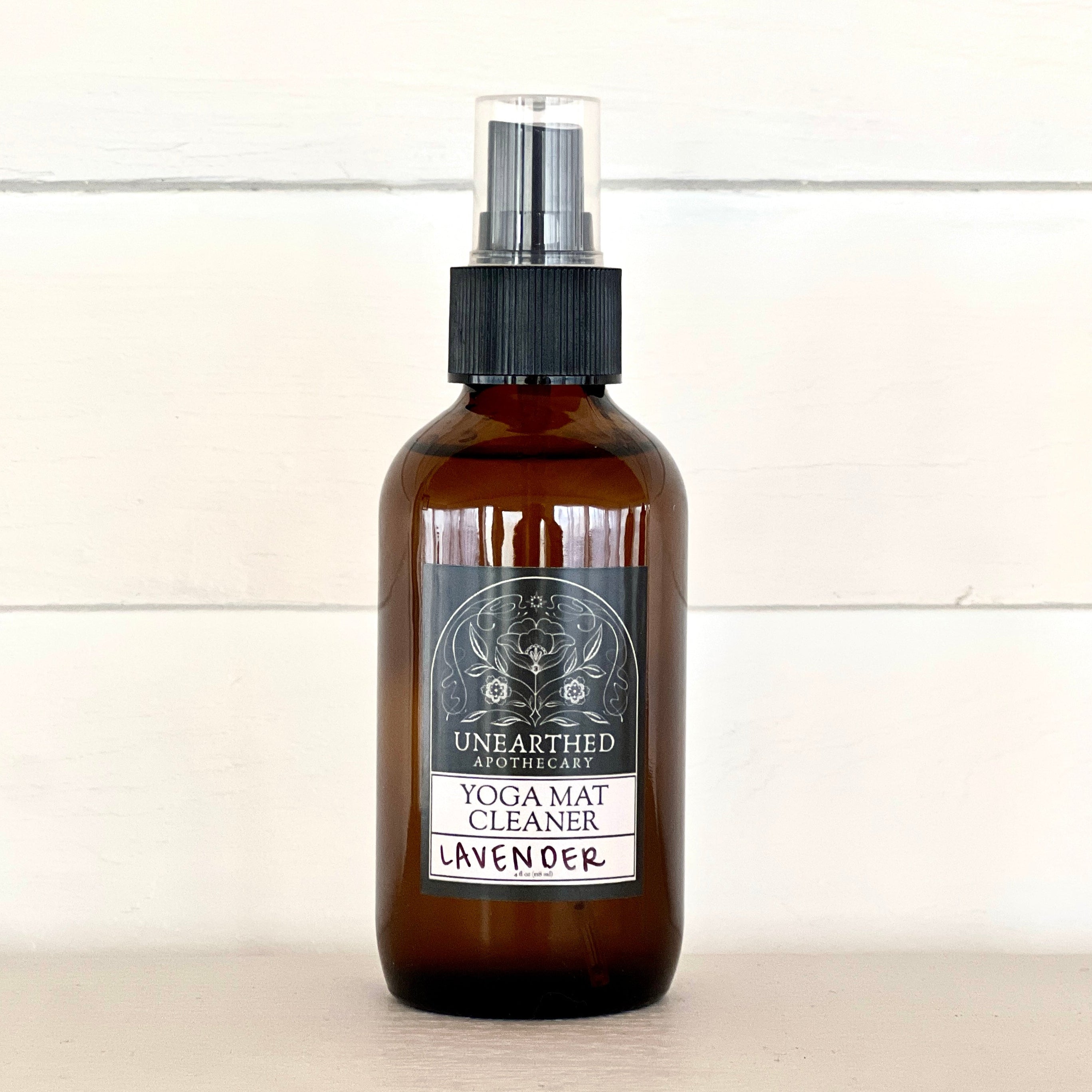 Natural Yoga Mat Cleaning Spray 4oz Lavender Lemon Tea Tree - Image 2