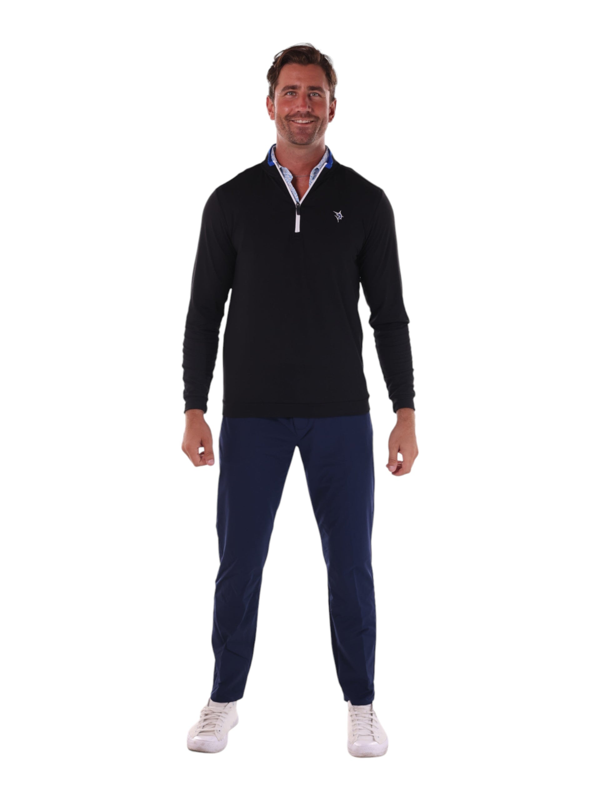 Long Beach Quarter Zip Ultra Soft Lightweight