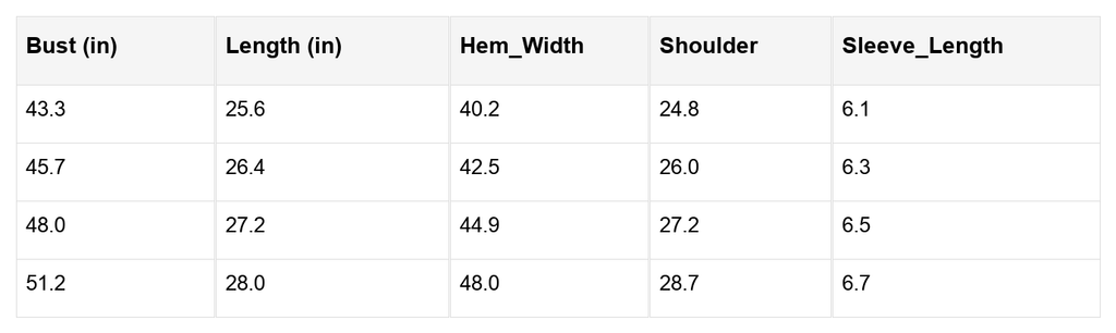 Emery Half Sleeve T Shirt