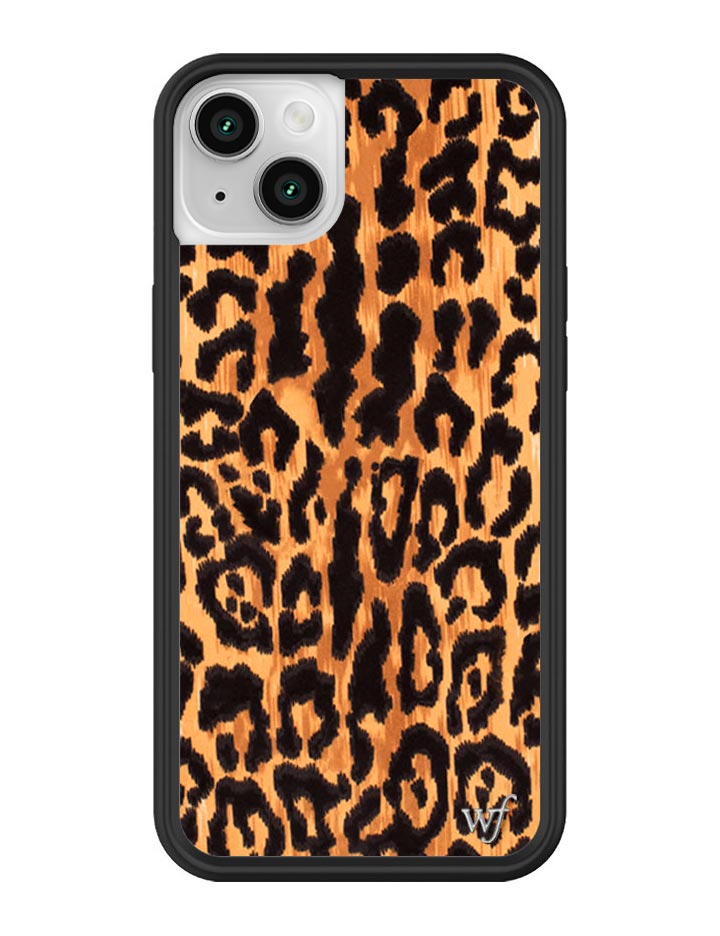 Leopard Print iPhone Case with Protective Rubber Bumper - Image 21