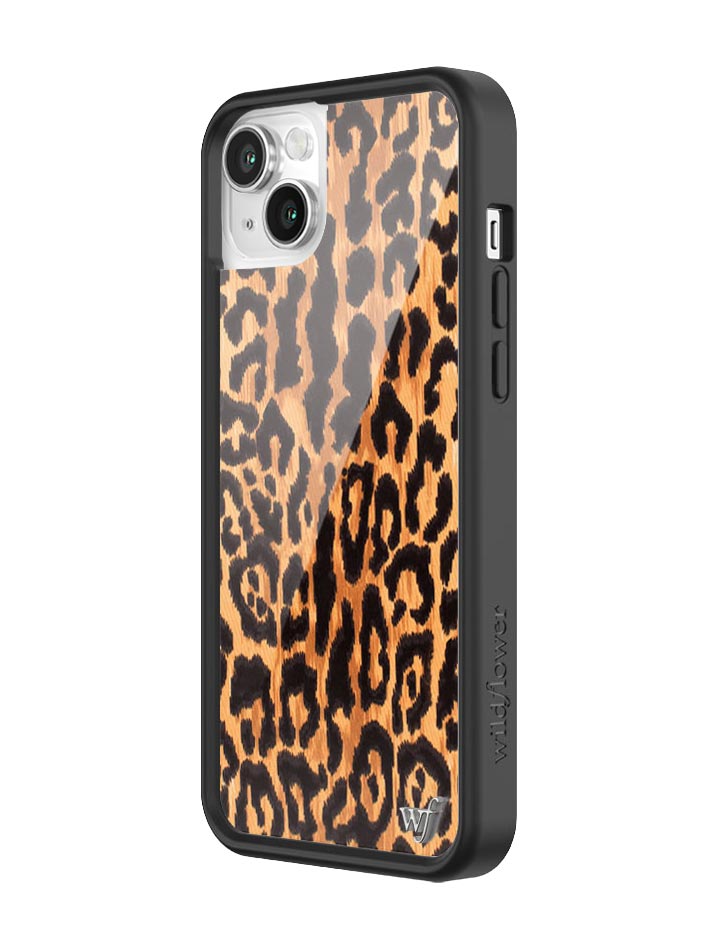 Leopard Print iPhone Case with Protective Rubber Bumper - Image 22