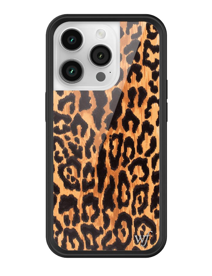 Leopard Print iPhone Case with Protective Rubber Bumper - Image 19