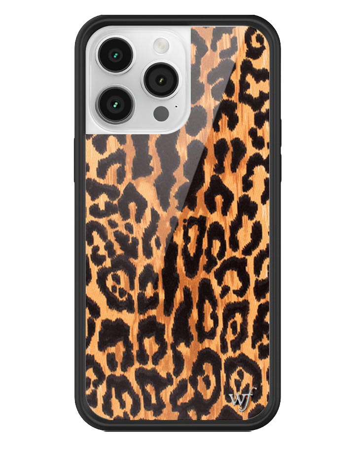 Leopard Print iPhone Case with Protective Rubber Bumper - Image 17