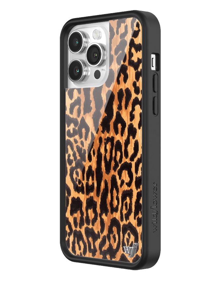 Leopard Print iPhone Case with Protective Rubber Bumper - Image 18