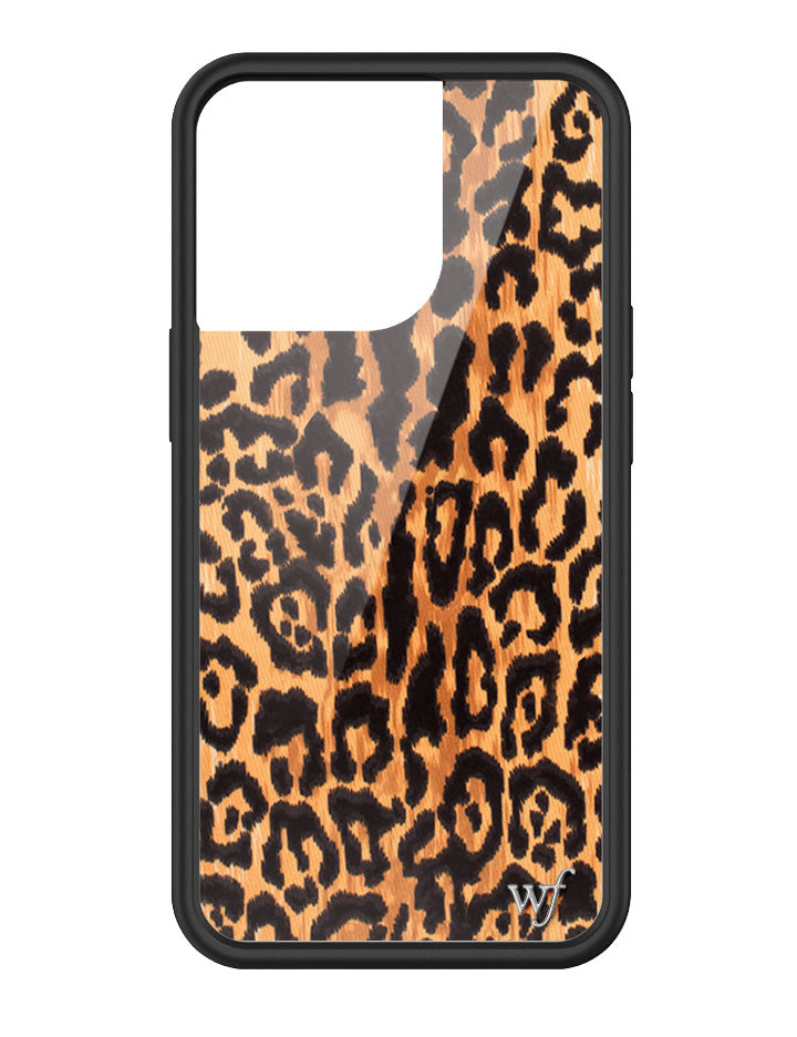 Leopard Print iPhone Case with Protective Rubber Bumper - Image 23