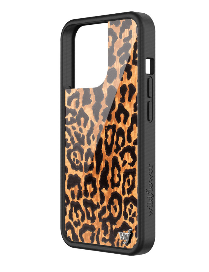 Leopard Print iPhone Case with Protective Rubber Bumper - Image 24