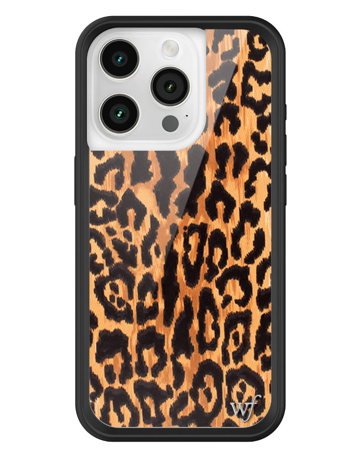 Leopard Print iPhone Case with Protective Rubber Bumper - Image 13