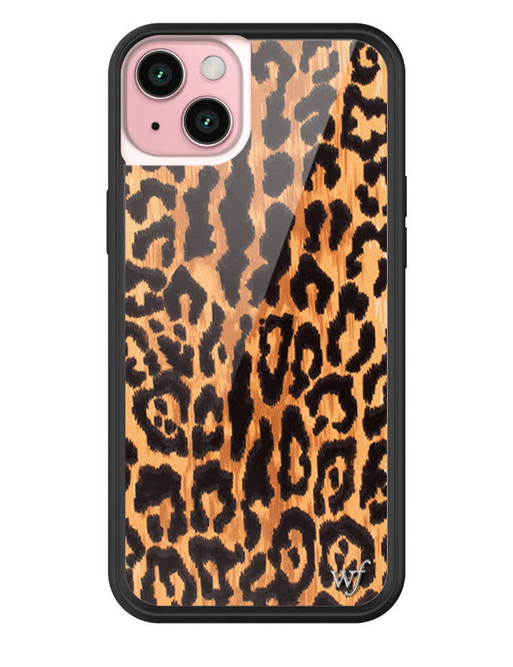 Leopard Print iPhone Case with Protective Rubber Bumper - Image 11