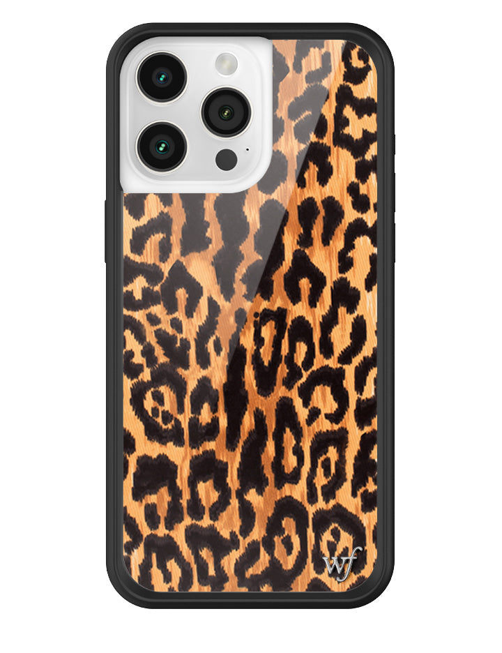Leopard Print iPhone Case with Protective Rubber Bumper - Image 9