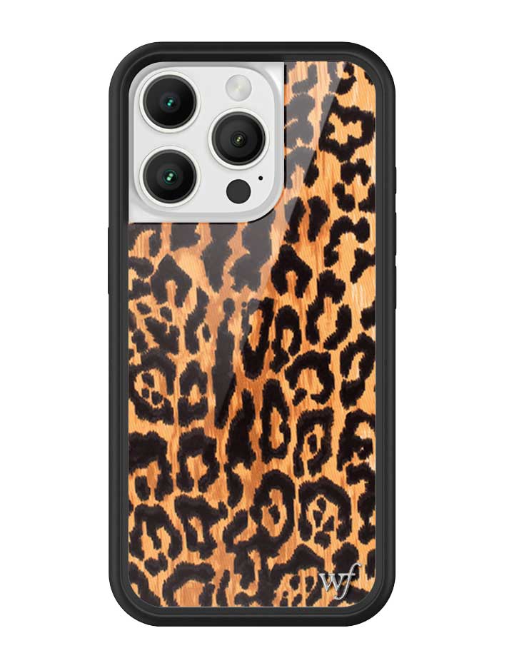 Leopard Print iPhone Case with Protective Rubber Bumper - Image 5