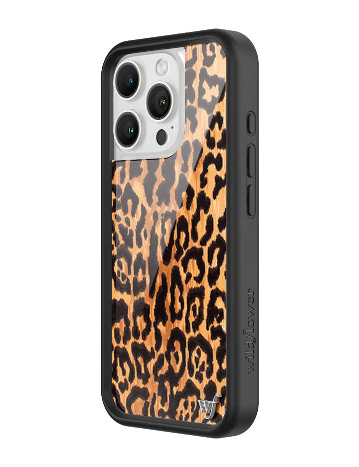 Leopard Print iPhone Case with Protective Rubber Bumper - Image 6