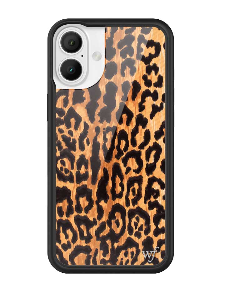 Leopard Print iPhone Case with Protective Rubber Bumper - Image 3
