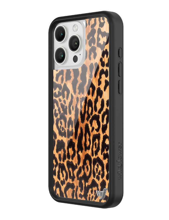 Leopard Print iPhone Case with Protective Rubber Bumper - Image 2