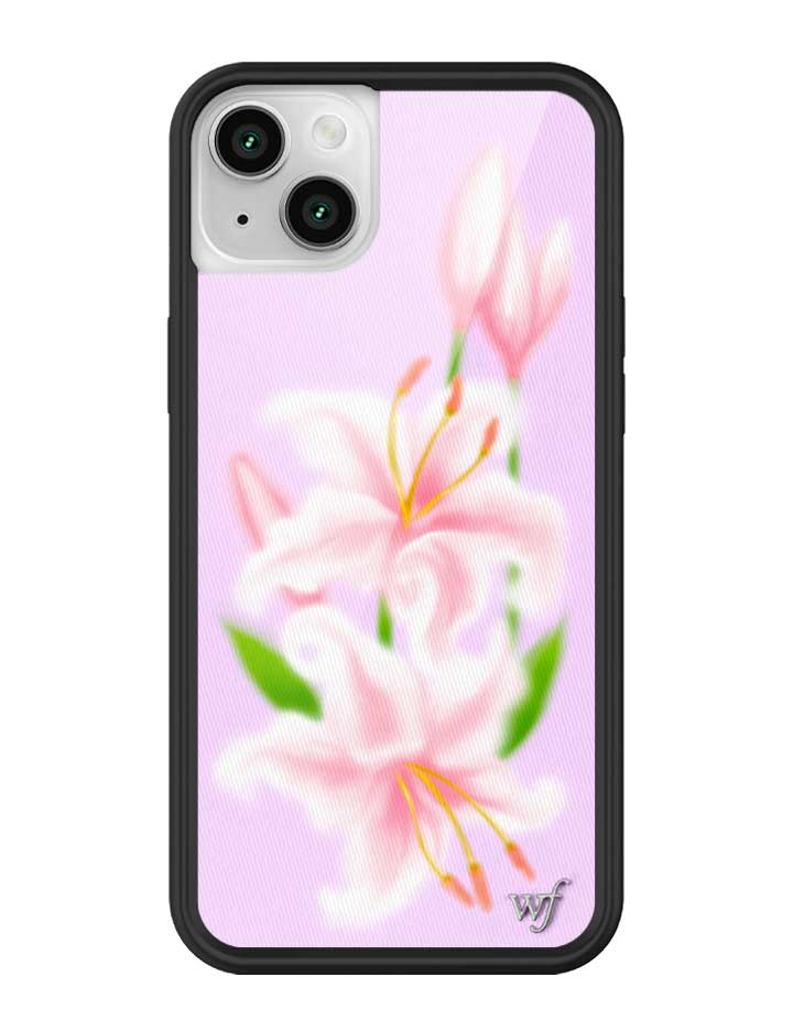 Sweet Lily Floral iPhone Case in Lilac