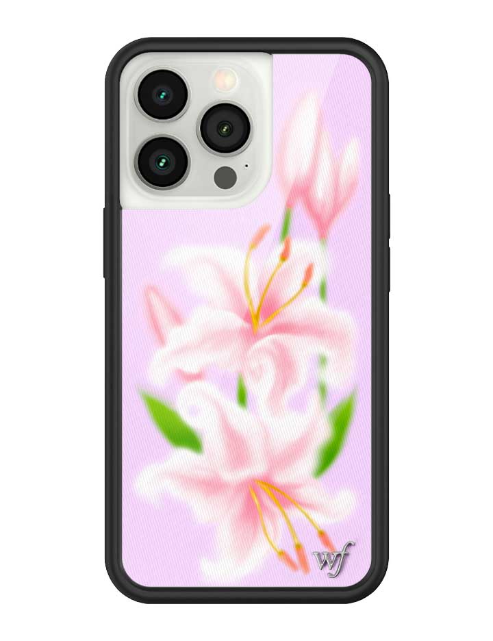 Sweet Lily Floral iPhone Case in Lilac