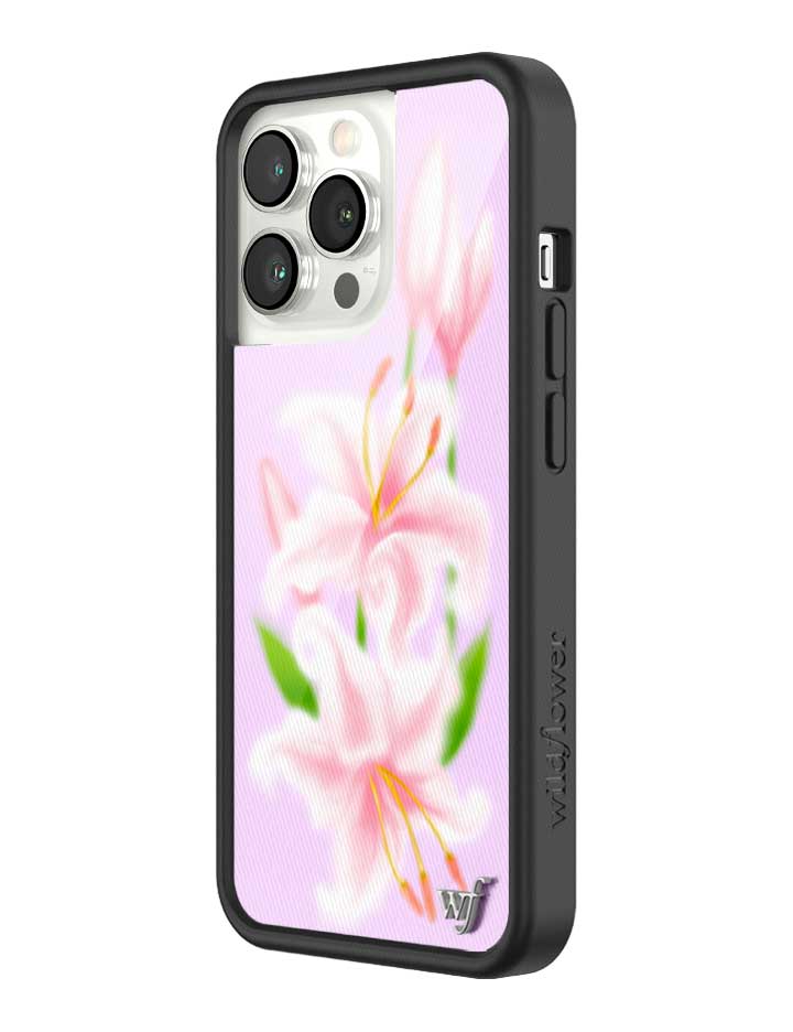 Sweet Lily Floral iPhone Case in Lilac