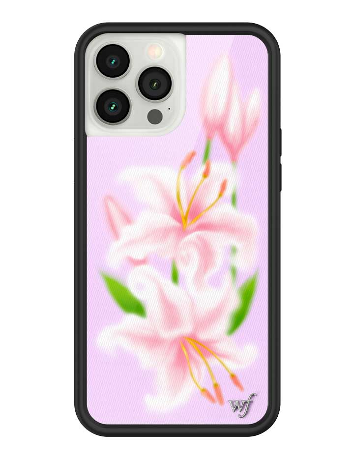 Sweet Lily Floral iPhone Case in Lilac
