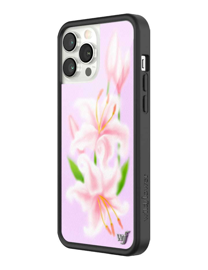 Sweet Lily Floral iPhone Case in Lilac