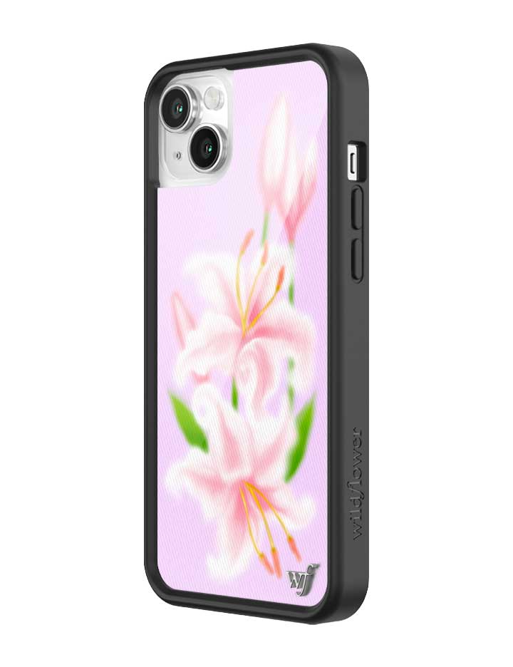 Sweet Lily Floral iPhone Case in Lilac