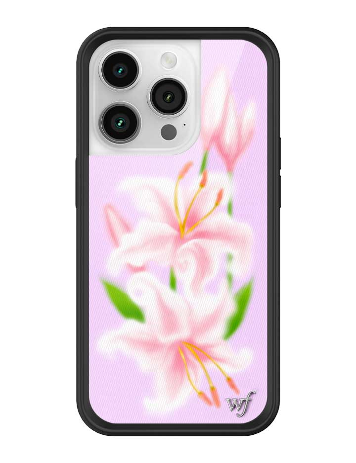 Sweet Lily Floral iPhone Case in Lilac