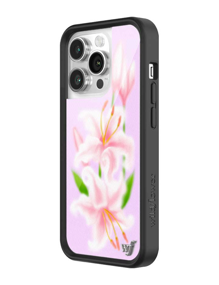 Sweet Lily Floral iPhone Case in Lilac