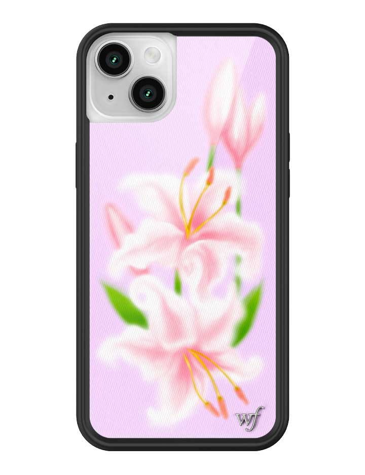 Sweet Lily Floral iPhone Case in Lilac