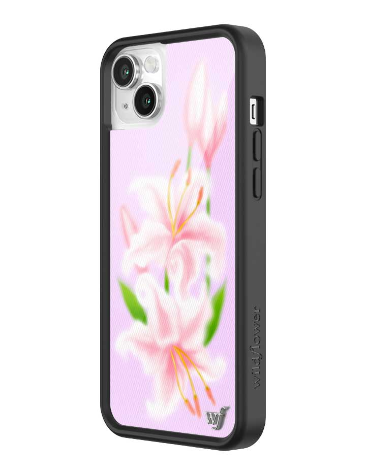 Sweet Lily Floral iPhone Case in Lilac