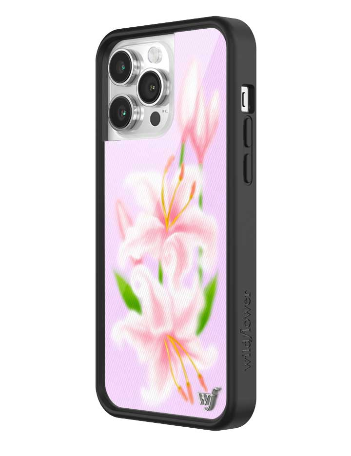 Sweet Lily Floral iPhone Case in Lilac