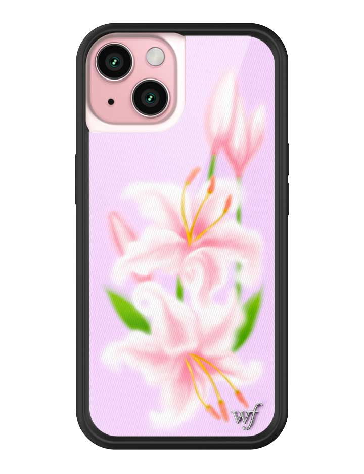 Sweet Lily Floral iPhone Case in Lilac