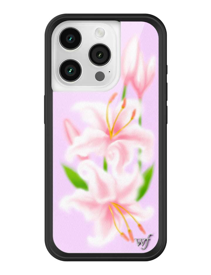 Sweet Lily Floral iPhone Case in Lilac