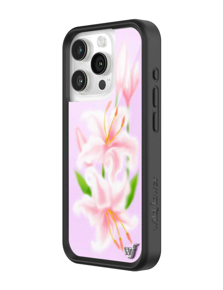 Sweet Lily Floral iPhone Case in Lilac