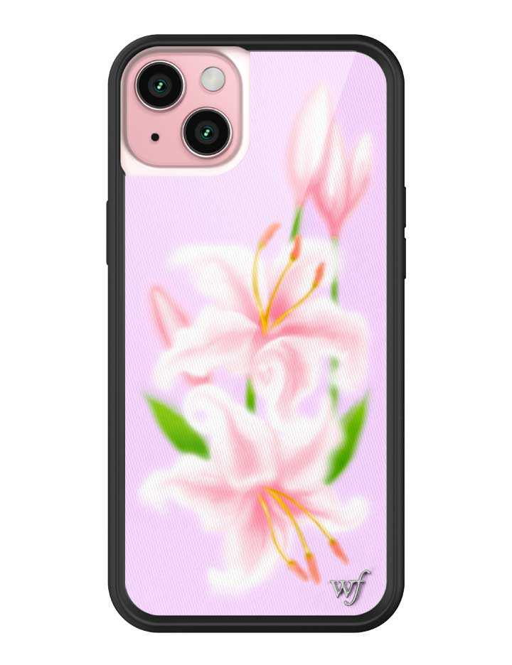 Sweet Lily Floral iPhone Case in Lilac