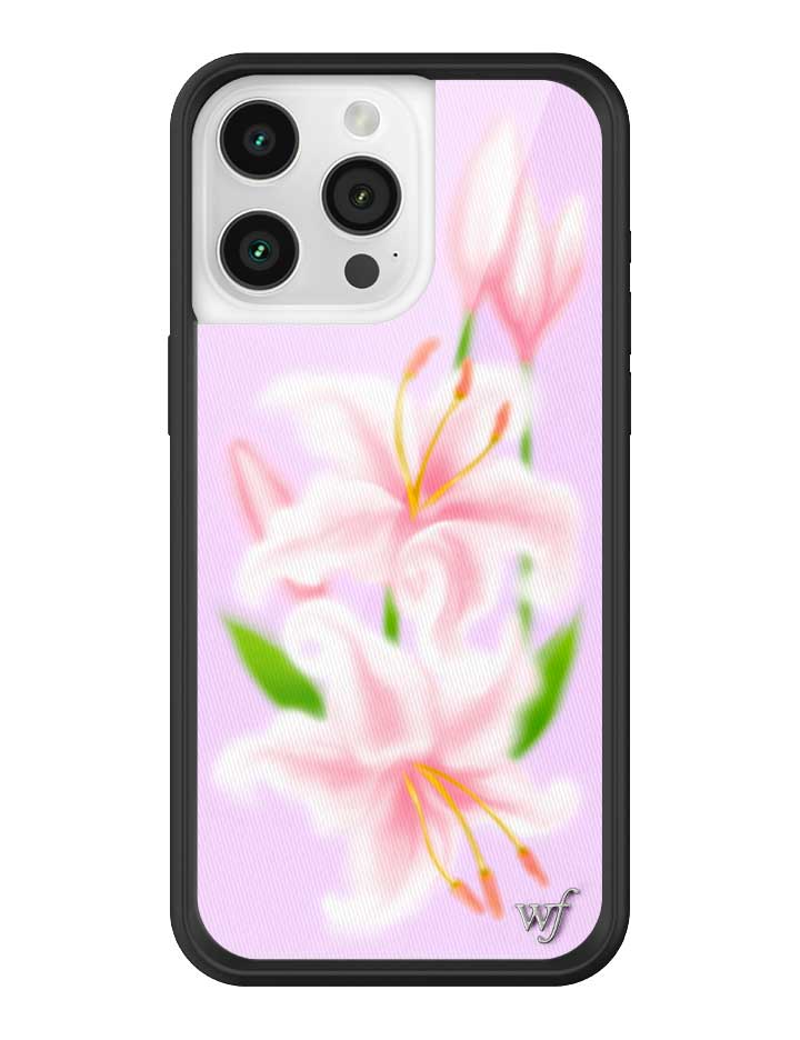 Sweet Lily Floral iPhone Case in Lilac