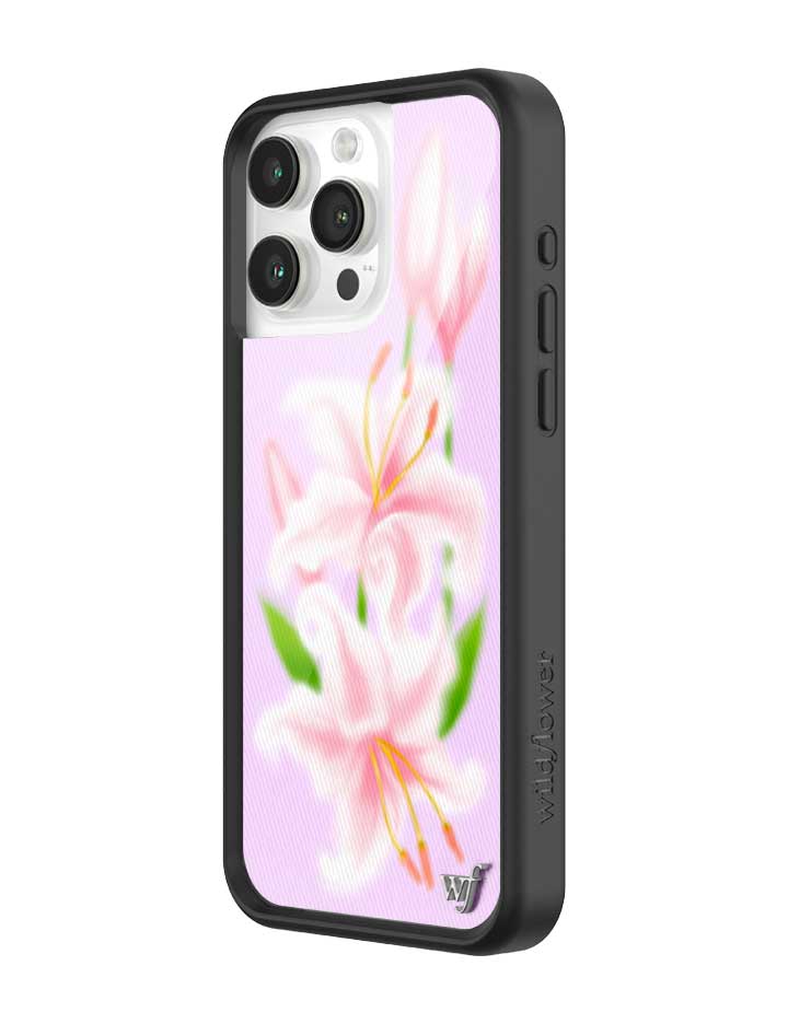 Sweet Lily Floral iPhone Case in Lilac