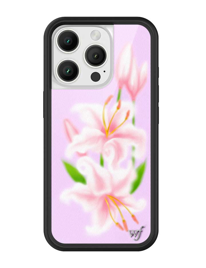 Sweet Lily Floral iPhone Case in Lilac