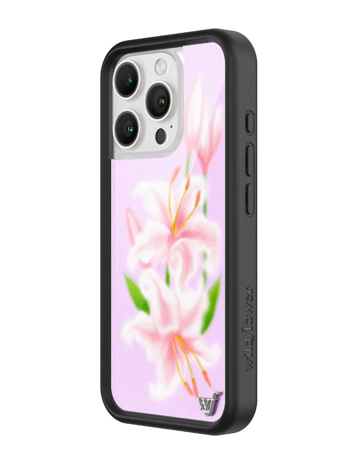 Sweet Lily Floral iPhone Case in Lilac