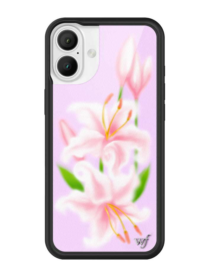 Sweet Lily Floral iPhone Case in Lilac