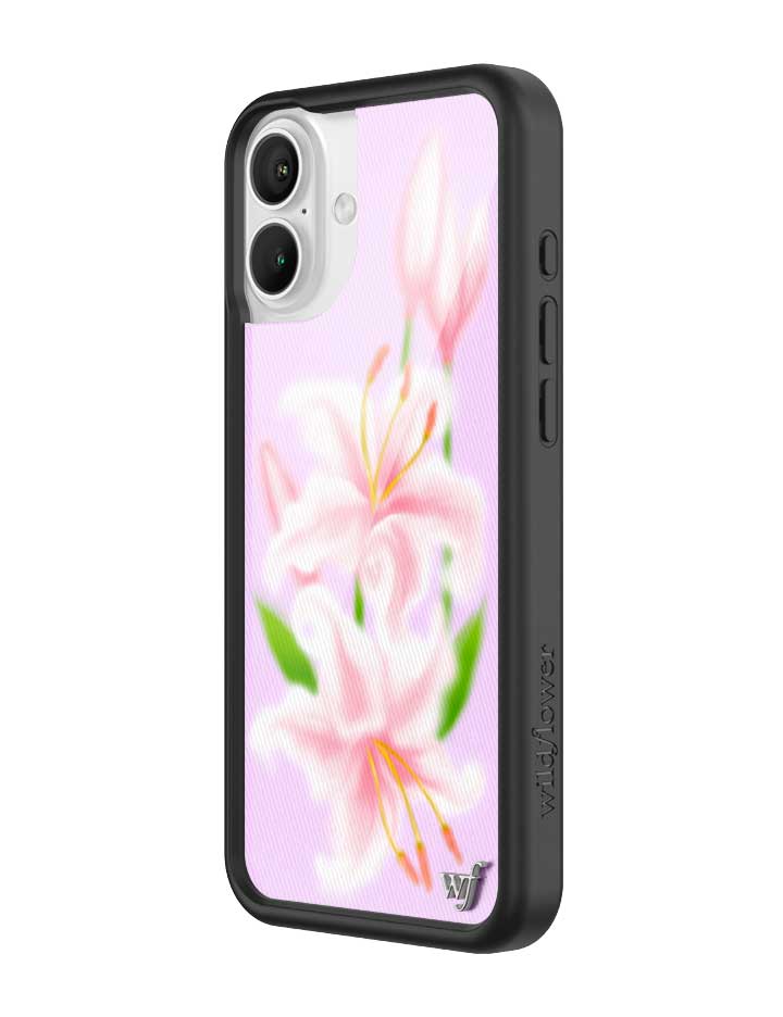 Sweet Lily Floral iPhone Case in Lilac